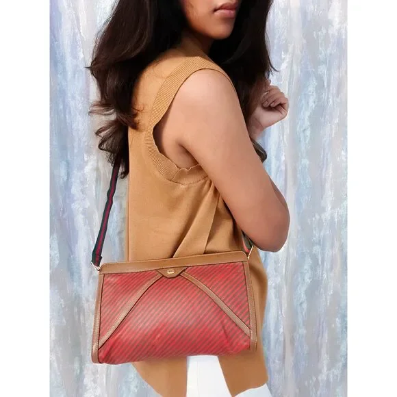 Sale! vintage Gucci purse crossbody - Picture 14 of 16